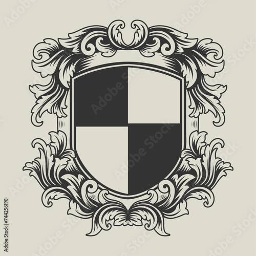 Luxury Coat of Arms Crest Classic