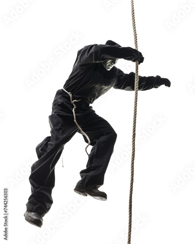 Mime Pulling Rope