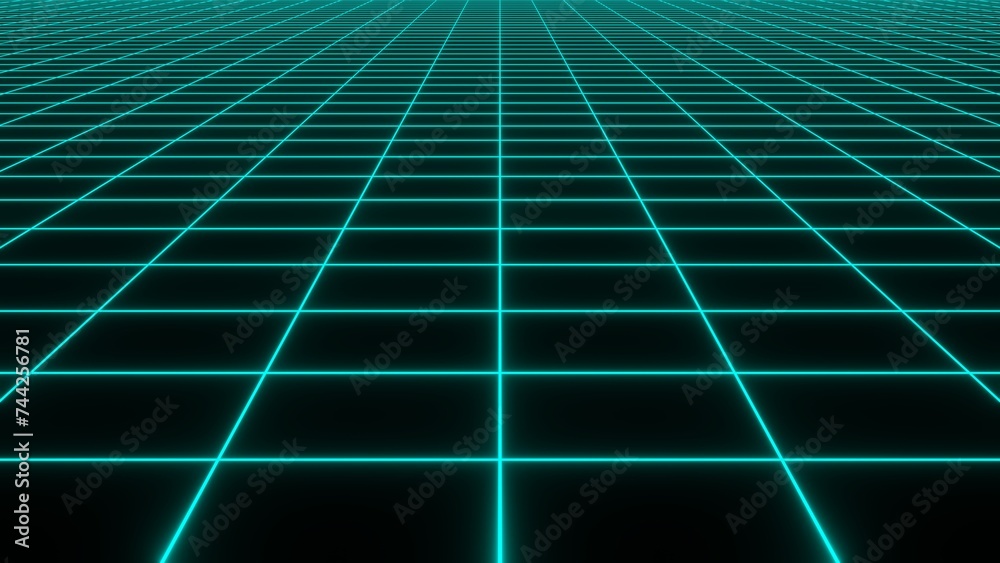 3d abstract retro way in aqua green disco colors. Neon 80s 90s retrowave chrome road board. cyberpunk futuristic background.. Glow and shine laser blue synthwave Illustration 8k 3d abstract retro way in aqua green disco colors. Neon 80s 90s retrowave chrome road board. cyberpunk futuristic background.. Glow and shine laser blue synthwave Illustration 8k