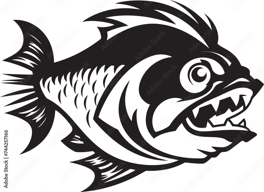 Coral Carnival Tropical Fish Design Icon Underwater Symphony Exotic Fish Logo Vector Coral Carnival Tropical Fish Design Icon Underwater Symphony Exotic Fish Logo Vector