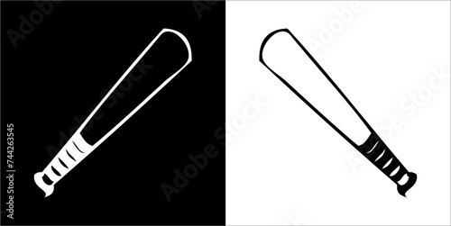 Illustration vector graphics of baseball icon
