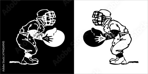 Illustration vector graphics of baseball icon