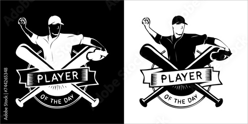 Illustration vector graphics of baseball icon