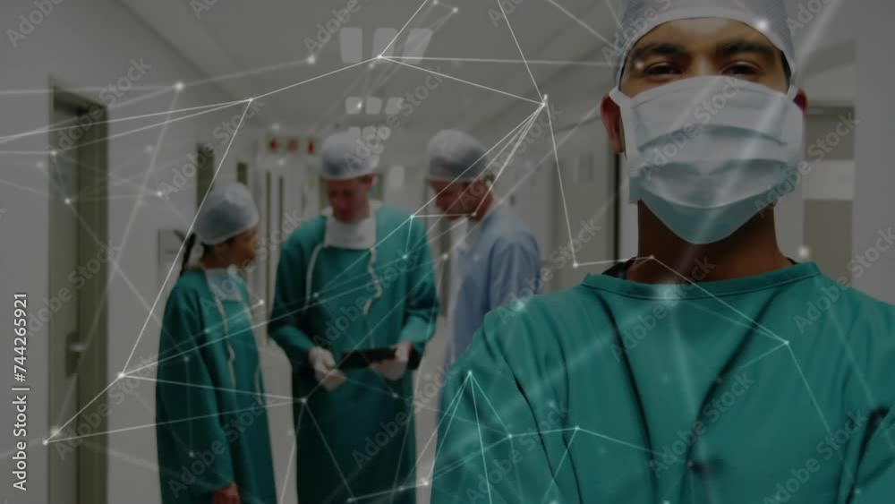 Animation of connections over diverse surgeons Animation of connections over diverse surgeons