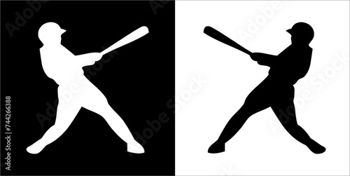 Illustration vector graphics of baseball icon