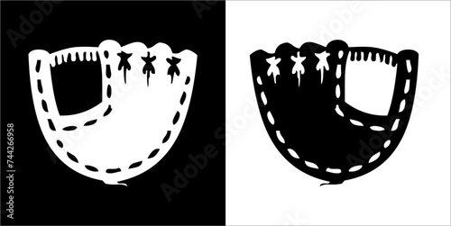 Illustration vector graphics of baseball icon