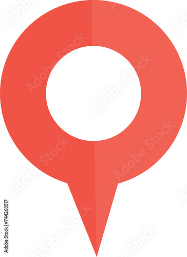 Geo tag on transparent, png. Pointer, marker for gps, geo position and place. Tag of destination in travel and road.