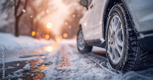 The Essential Security of Equipping Cars with Winter Tires on Snow-Covered Roads