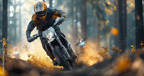 Mud, Grit, and Gear - The High-Octane Adventure of Extreme Enduro Cross Biking Off Road © Ilham