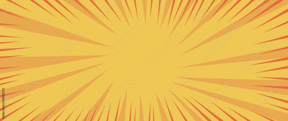 Obraz premium Flat abstract background. Luxurious wallpaper in the style of minimalism with golden lines of flowers and leaves. Perfect for banner, invitation, poster, screen saver and packaging...