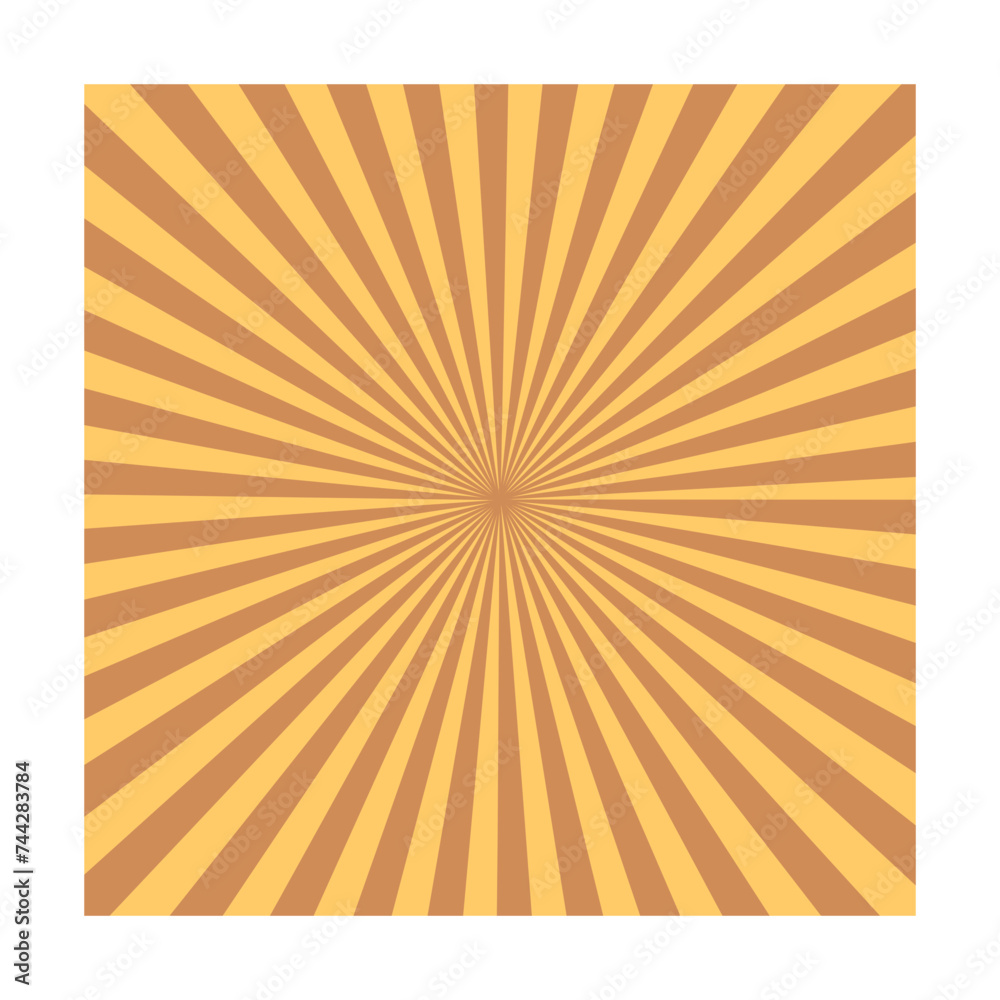 Fototapeta premium Retro Sunburst Grunge Background. With Vintage Style