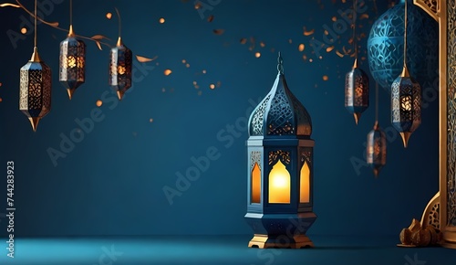 Generative AI Realistic Ramadan Glow Mosque Moon and Bokeh islamic ramadan eid mubarak kareem mosque background islamic mosque illustration

 photo