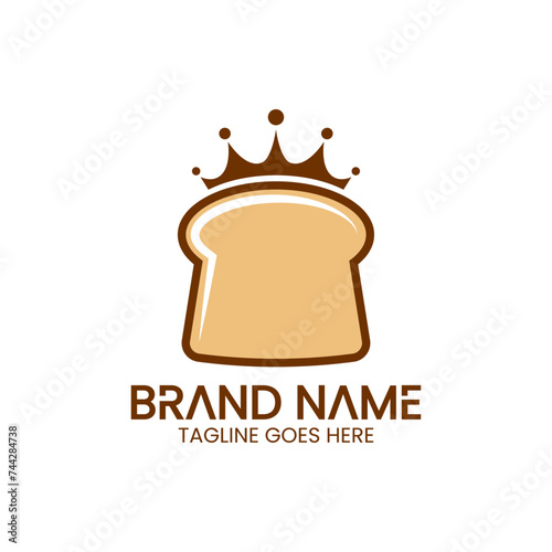 Wallpaper Mural bread logo with a crown on top Torontodigital.ca