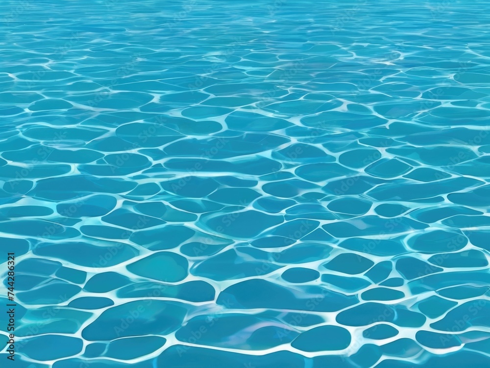 The texture of the water surface is viewed from above.