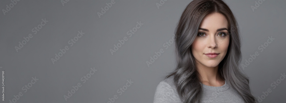 Beautiful Irish good woman nice fashion half body eye contact an Beautiful Irish good woman nice fashion half body eye contact an