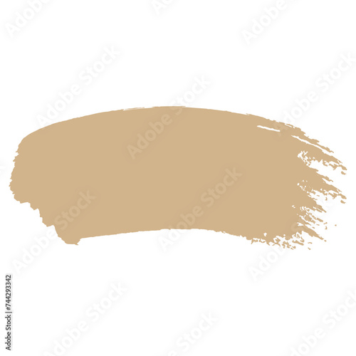 brown tan shade ink paint brush stroke