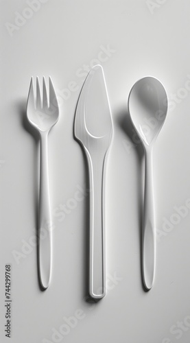 Dining essentials cutlery with a knife  spoon  and fork - stylish  functional  and timeless tools for the culinary enthusiast and modern table settings.