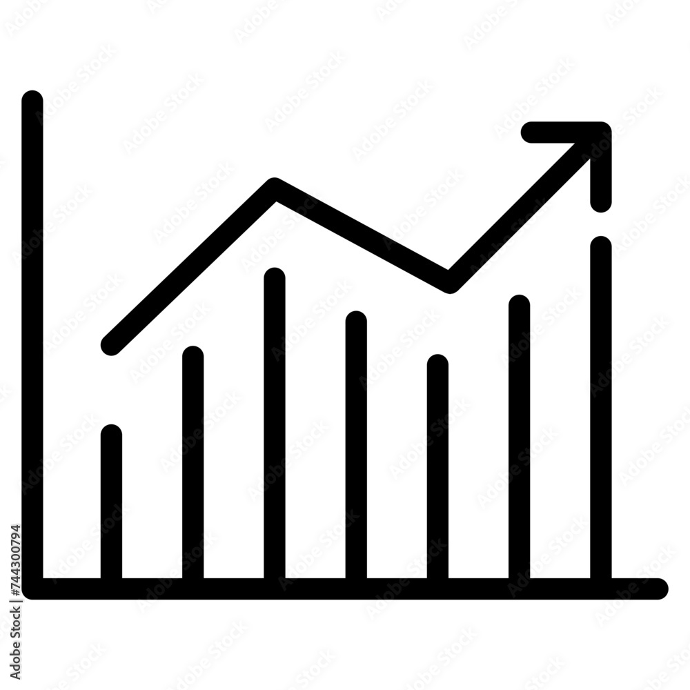 increase icon, growing icon