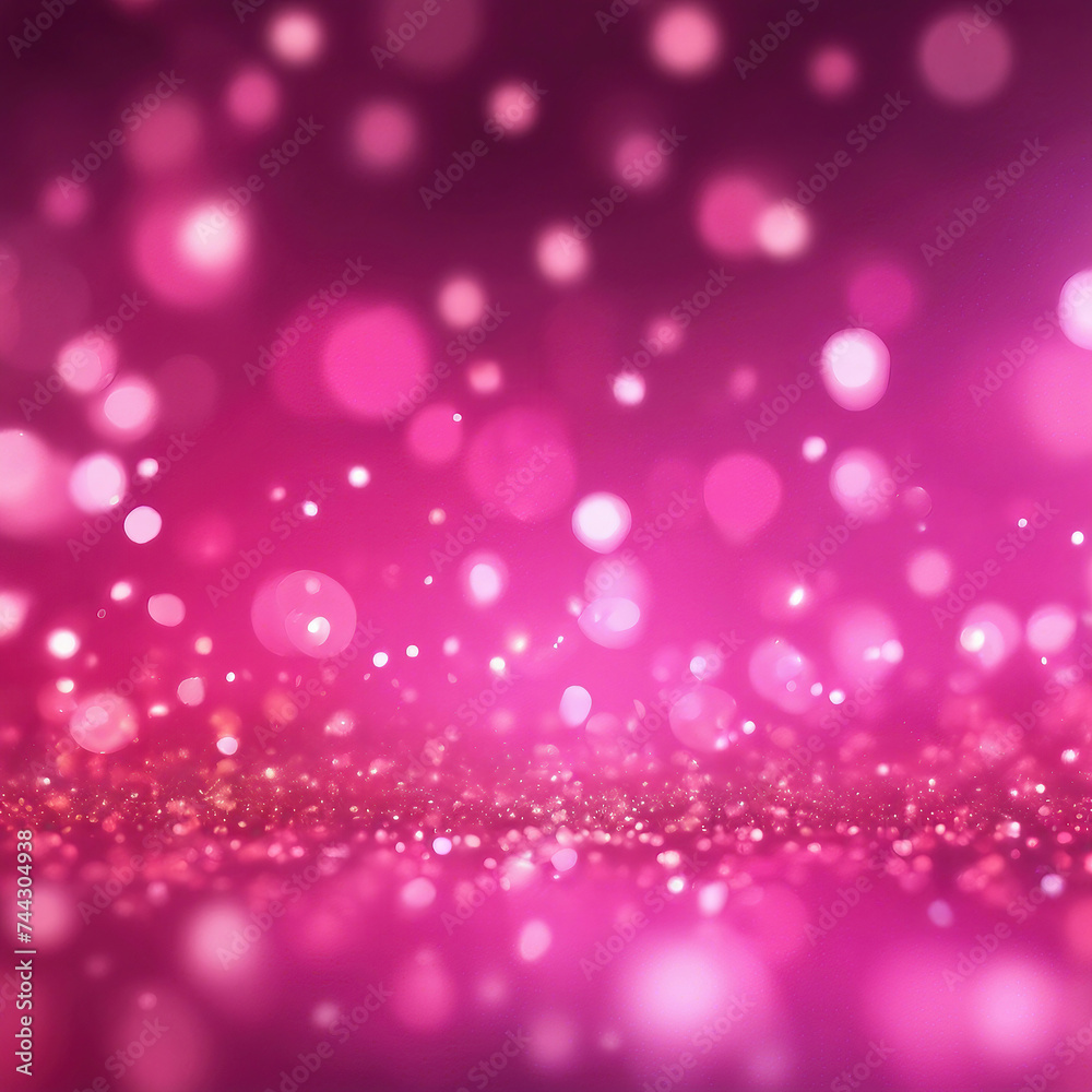 beautiful pink bokeh light effect design