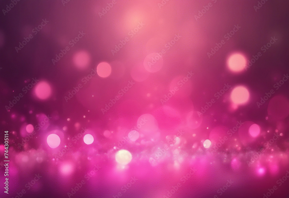 beautiful pink bokeh light effect design