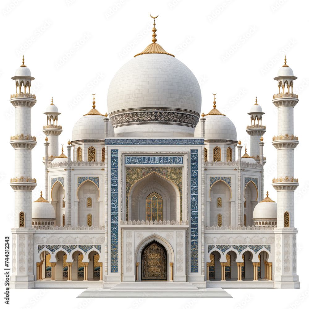 Fototapeta premium taj mahal agra country
