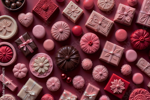pink valentine day chocolate_03