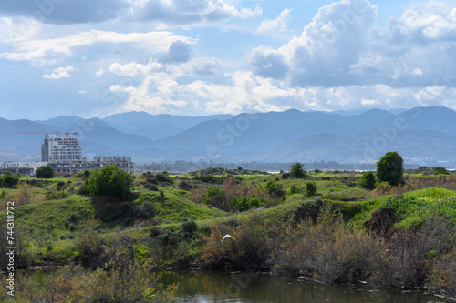 clouds against the backdrop of mountains in winter in Cyprus 5