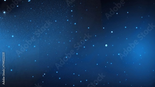 Wave of dots and weave lines. Abstract blue background for design on the topic of cyberspace  big data  metaverse  network security  data transfer on dark blue 