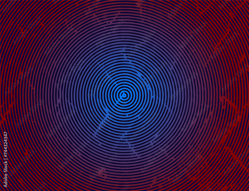 abstract background with circles, A red and blue spiral fingerprint effect pattern on a black background with red and blue color, abstract background with circle, abstract background with circles, A red and blue spiral fingerprint effect pattern on a black background with red and blue color, abstract background with circle,