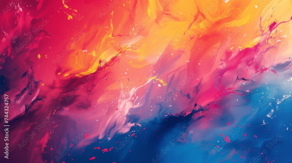 Texture of dynamic bursts resembling fireworks with a mix of vibrant colors and sharp lines.