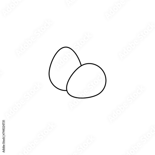 Egg icon, logo, shape, symbol, arts, design, icon, coloring