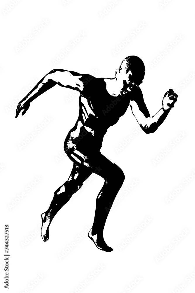 black vector image silhouette modern muscular body exercises, beauty, body line art. For use as a brochure template or for use in web design black vector image silhouette modern muscular body exercises, beauty, body line art. For use as a brochure template or for use in web design