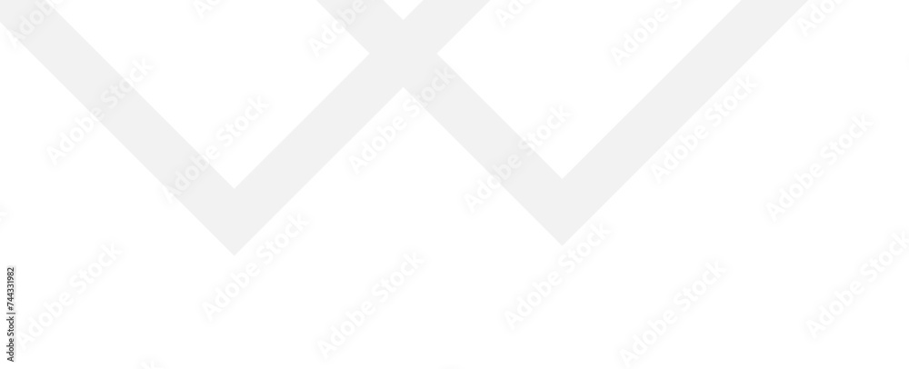 Fototapeta premium White abstract vector long minimal banner. Light neutral background with arrows and copy space for text. Facebook cover, social media header, web banner, poster, flyer, card. vector illustration