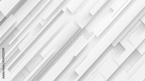 Abstract white and grey geometric background.