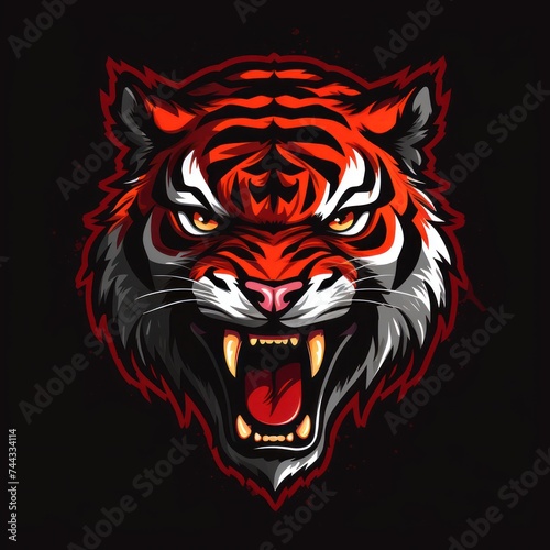 Mighty  tiger logo © Balerinastock