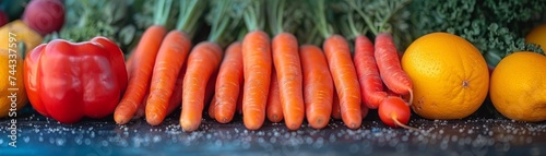 Local farmers market selling organic produce, with customers using reusable bags, highlighting the community's support for sustainable food systems.