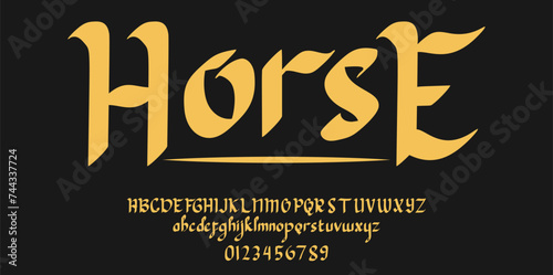 Decorative Alphabet Font