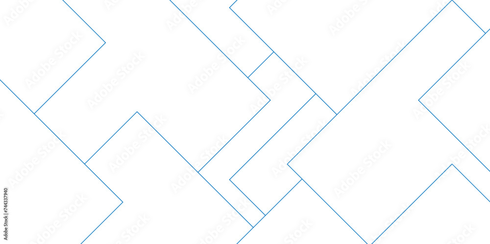 Abstract blue and white blueprint background architecture and technology bright lines. Geometric squares with digital connection of lines. White transparent material in triangle design Abstract blue and white blueprint background architecture and technology bright lines. Geometric squares with digital connection of lines. White transparent material in triangle design