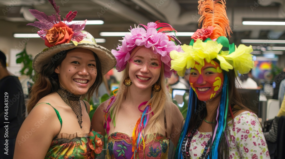 Some workplaces organize costume contests giving employees a chance to showcase their creative side.