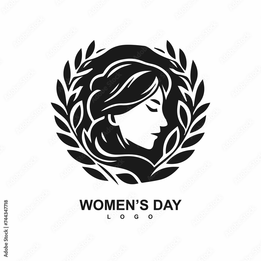 Vector happy women's day logo 8 march free vector Vector happy women's day logo 8 march free vector