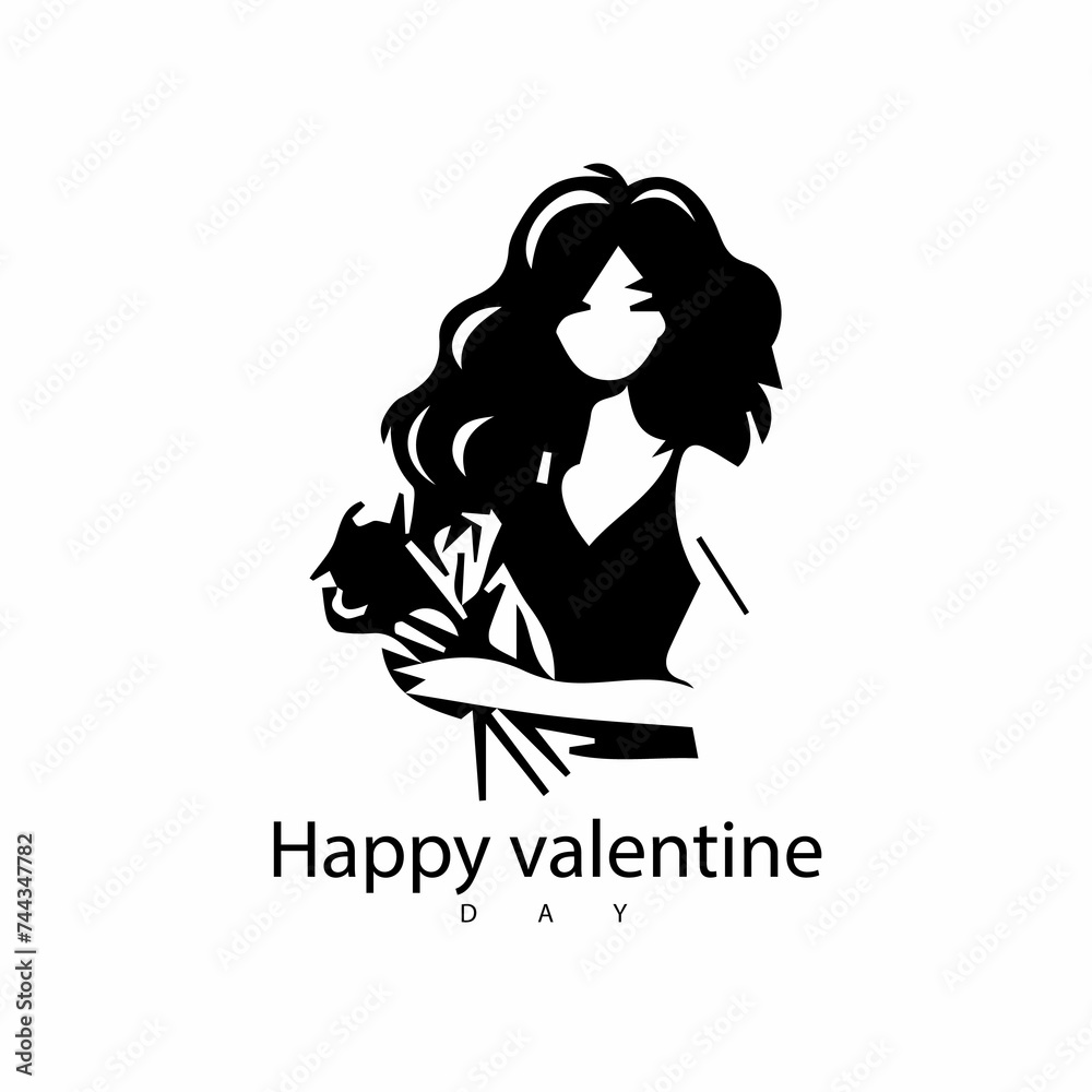 Vector happy women's day logo 8 march free vector Vector happy women's day logo 8 march free vector