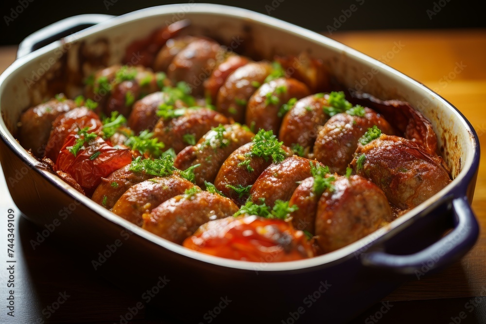 Sausage grill photo. Cooked cuisine. Generate Ai Sausage grill photo. Cooked cuisine. Generate Ai