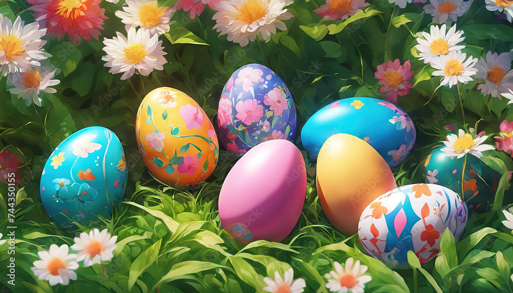 Wonderful Easter background happy easter background easter day background easter bunny easter egg