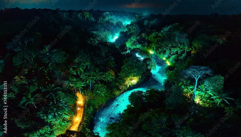 東南アジアの熱帯雨林