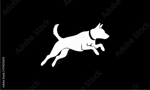 dog logo vector