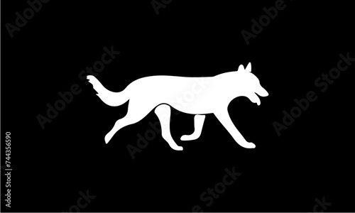 dog logo vector