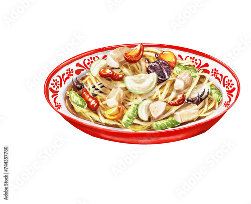 Thai spicy salads 