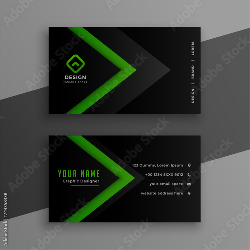 elegant corporate identity card template a office stationery