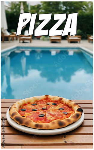 A trendy pizza