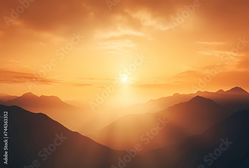Sunset Desktop Wallpaper,Laptop Wallpaper,Desktop Background,Sunset Glow Wallpaper © Moose
